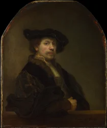 Autorretrato a la edad de 34 años